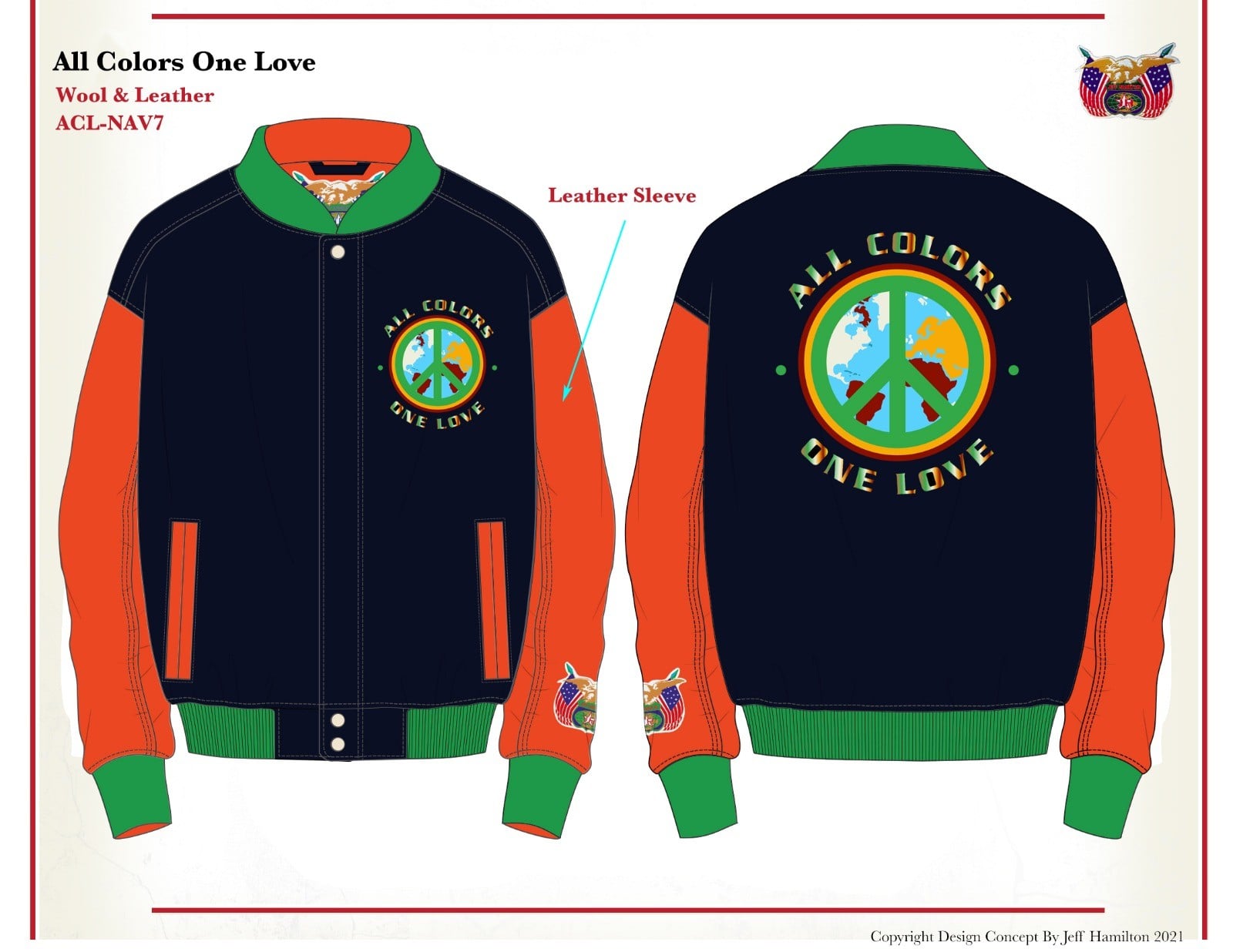 All Colors One Love Jacket